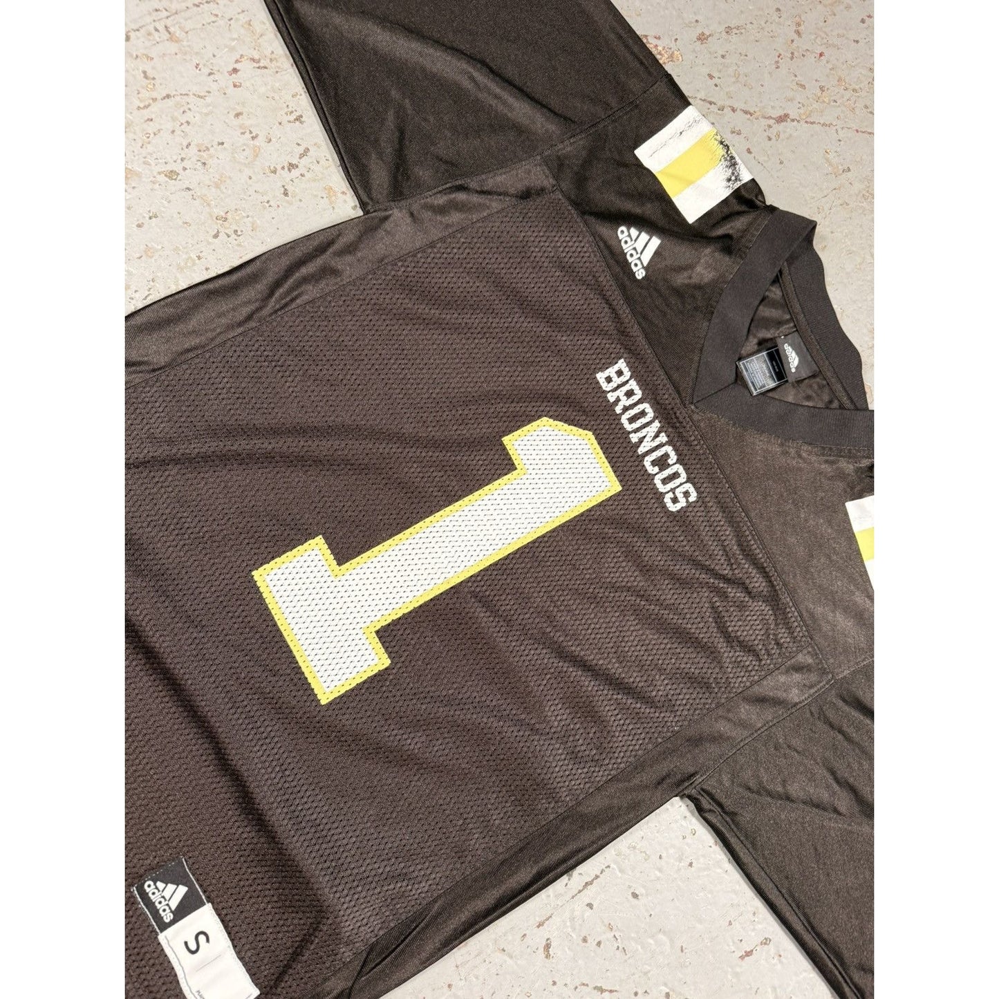 Vintage Mesh Adidas Bronco Jersey Football NFL