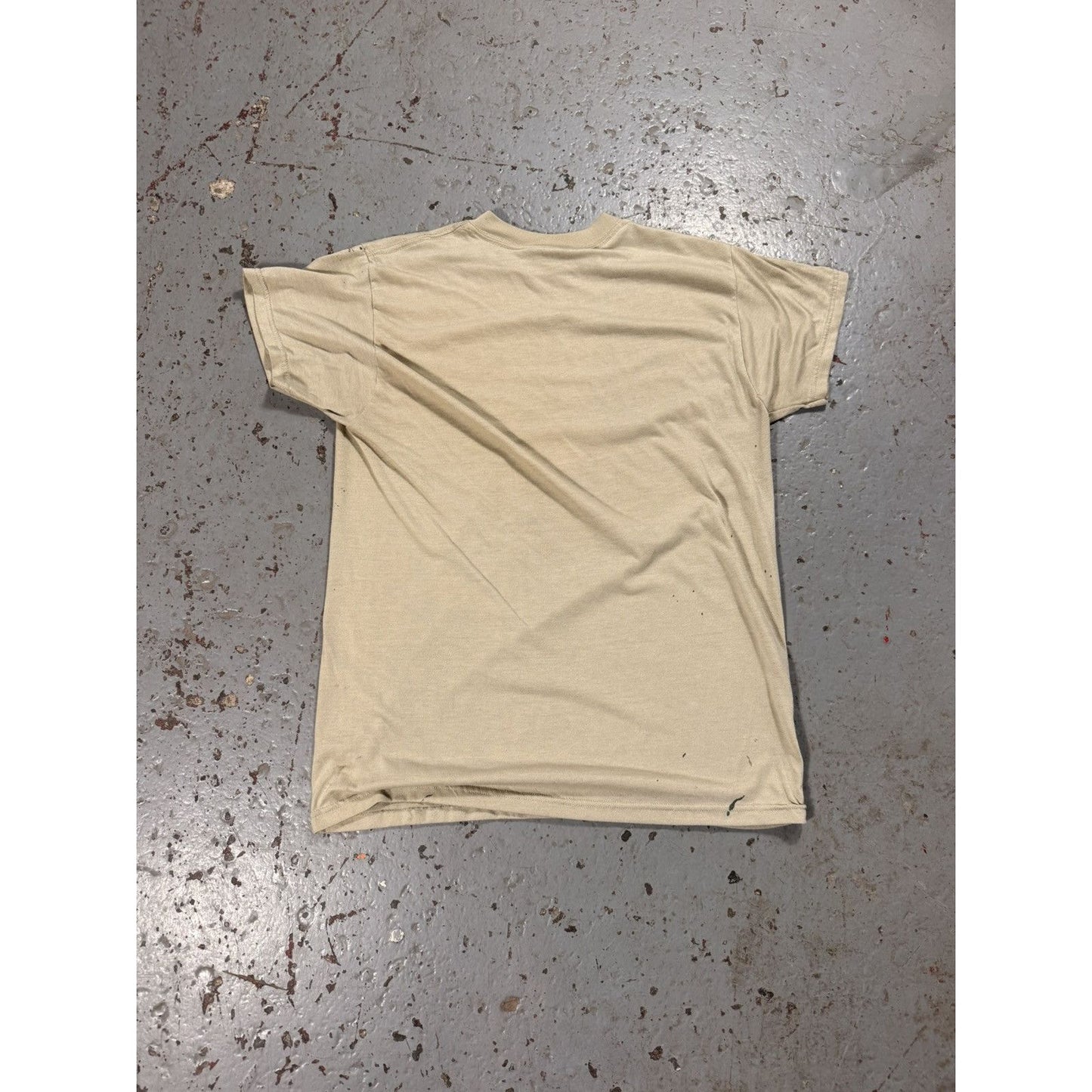 Vintage Paint Splash Distressed Classic 70s Style Tee