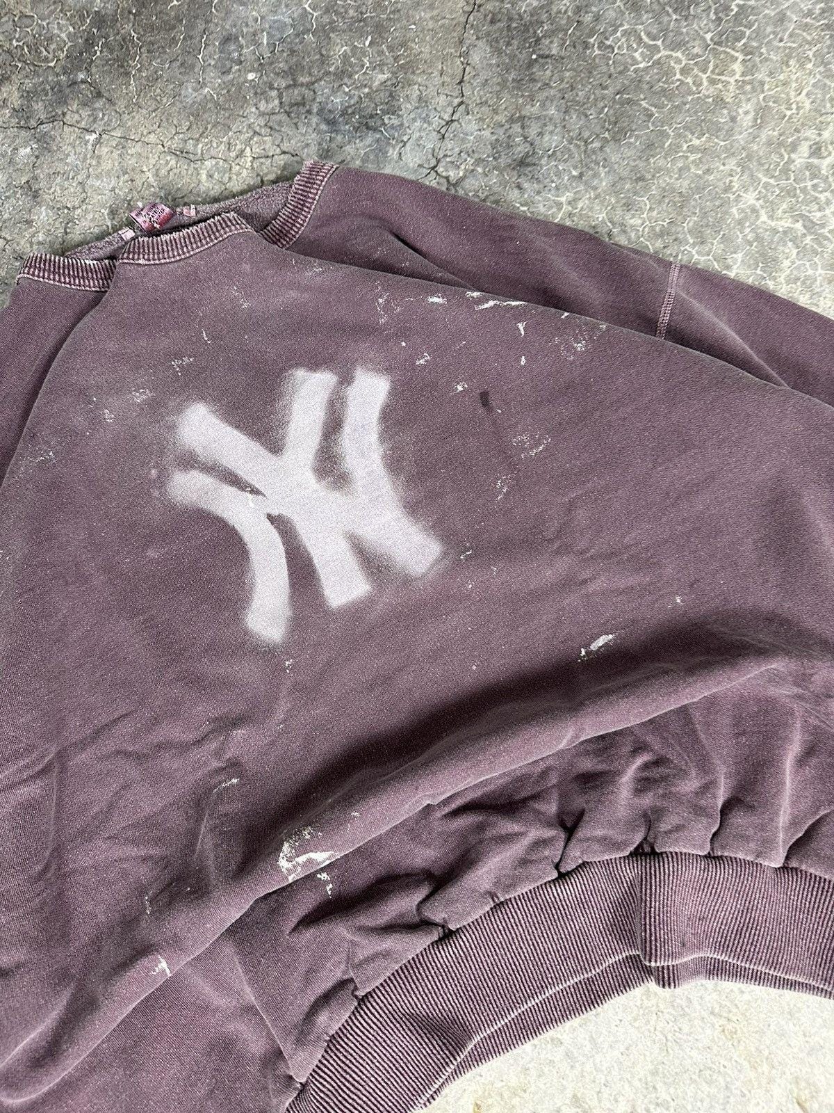 Vintage Perfectly Faded Mini Yankees Paint Logo