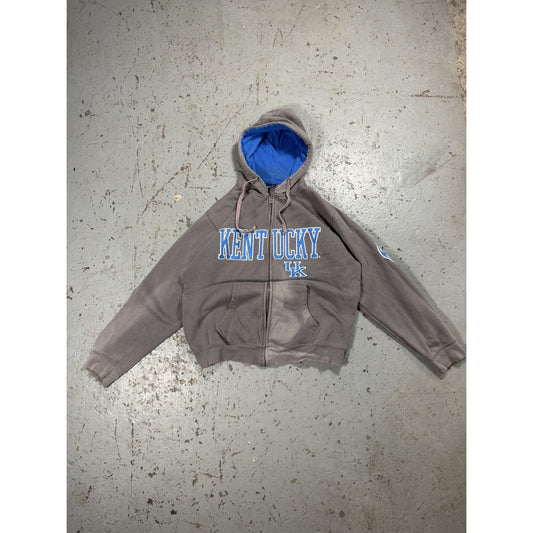 Vintage Kentucky State Zipup Hoodie