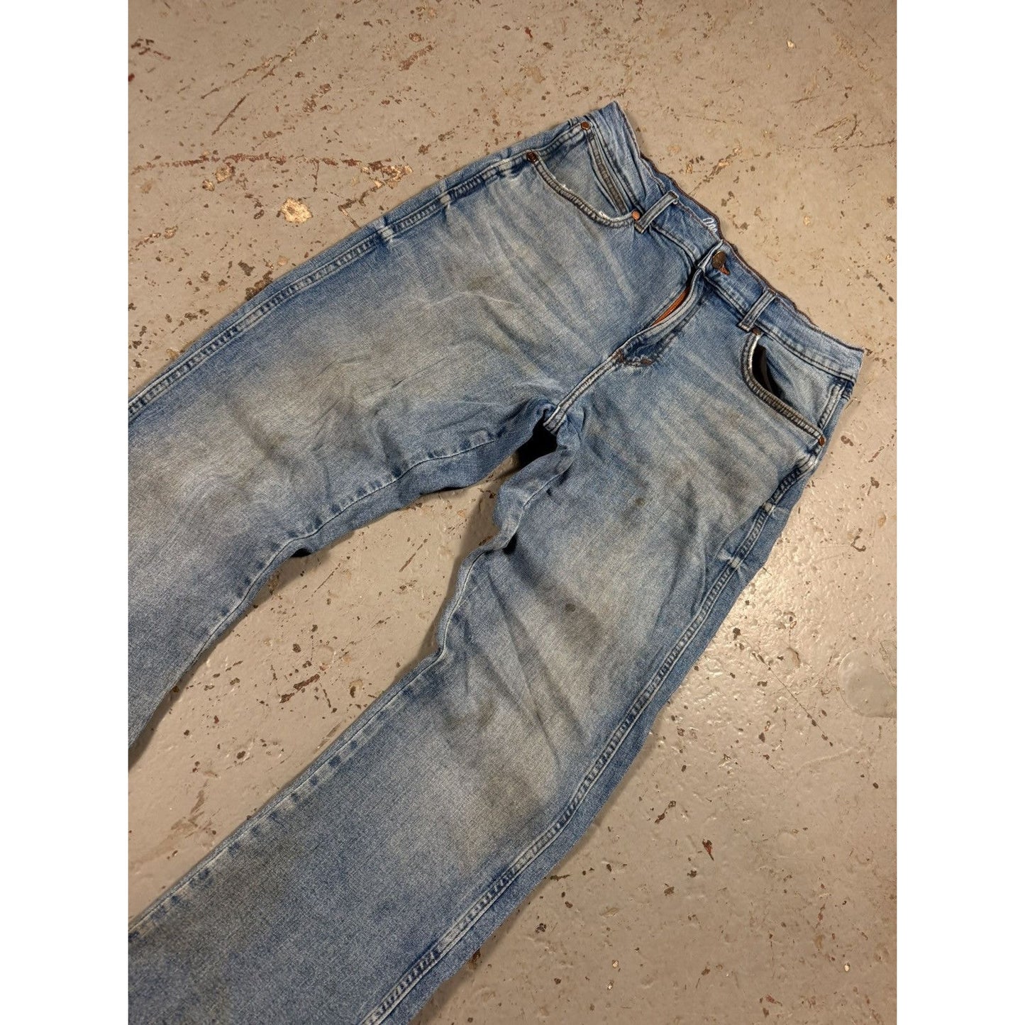 Crazy Vintage Wrangler Bootcut Denim Cowboy Jeans