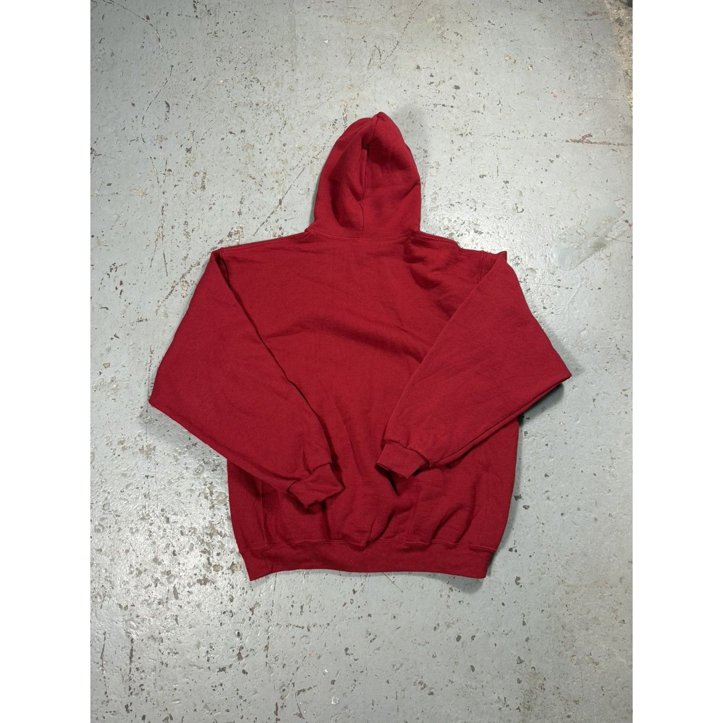 Vintage Burgundy Russels Athletic classic Blank hoodie