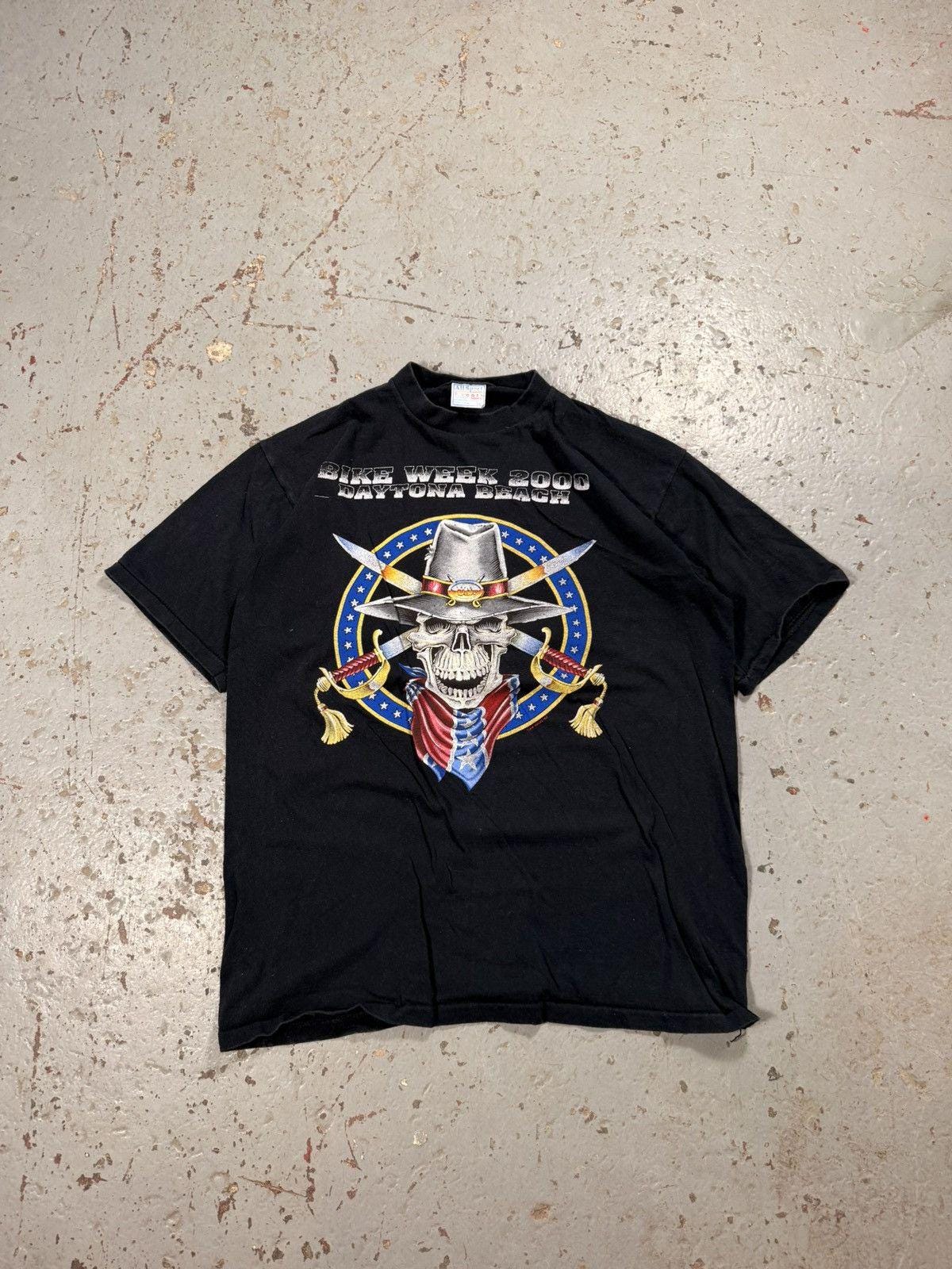 Vintage Bike week Skull Tee