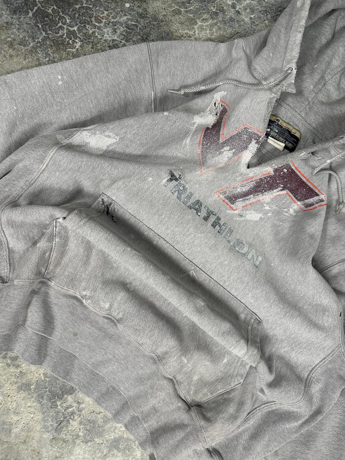 Thrashed Virgina Tech Hoodie