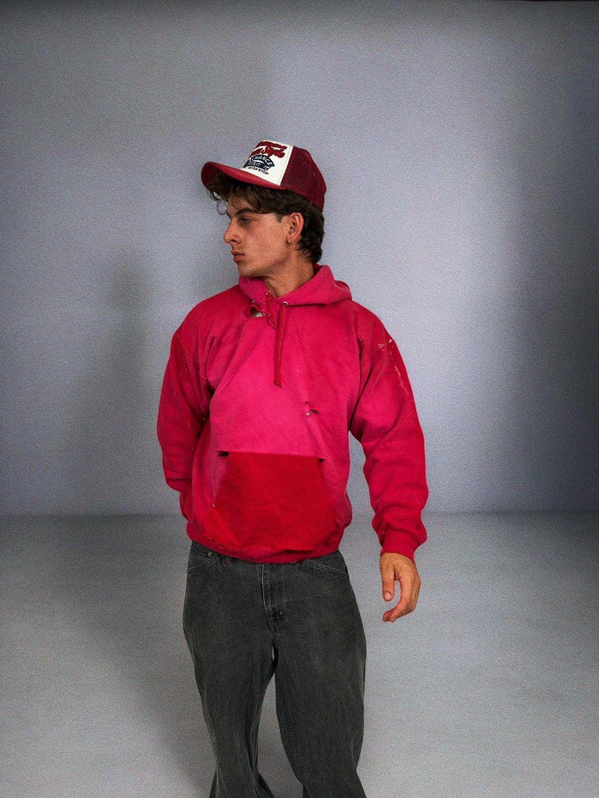 Vintage Perfectly Thrashed and faded Hoodie