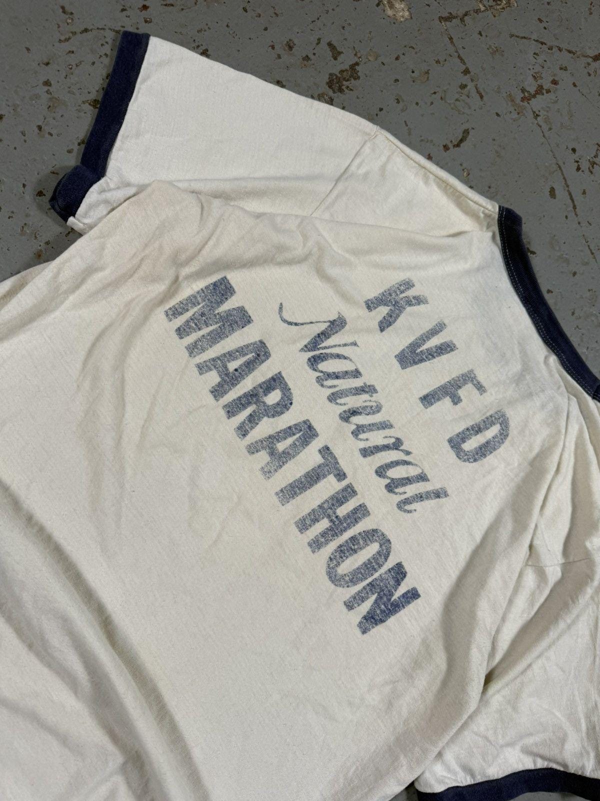 Vintage Single Stitch Natty Light Marathon Ringer Tee