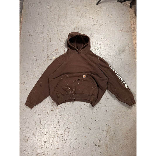 Vintage Distressed Carhartt Painter Hoodie