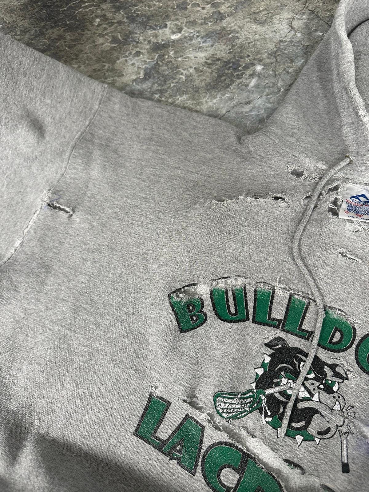Vintage Thrashed Bulldogs Hoodie
