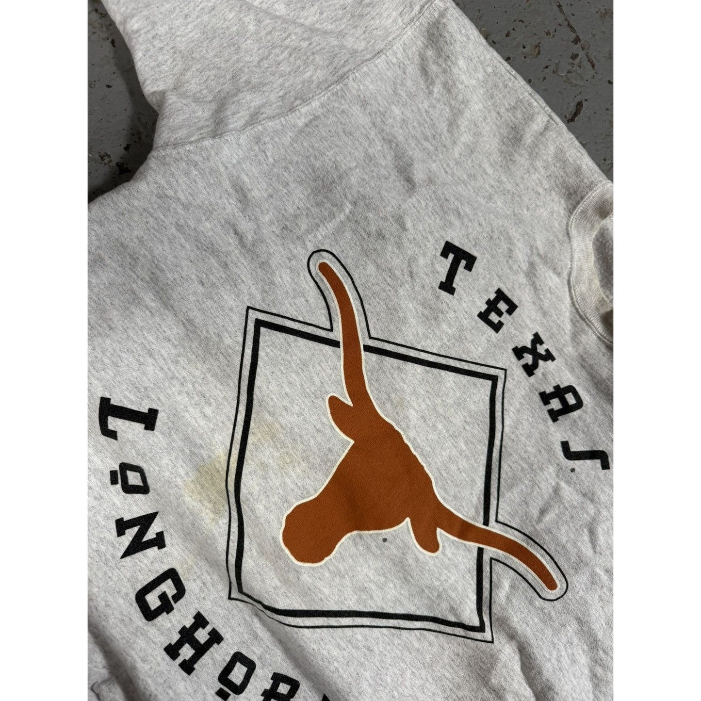 Vintage Texas Long Horns Faded Crewneck Sweater