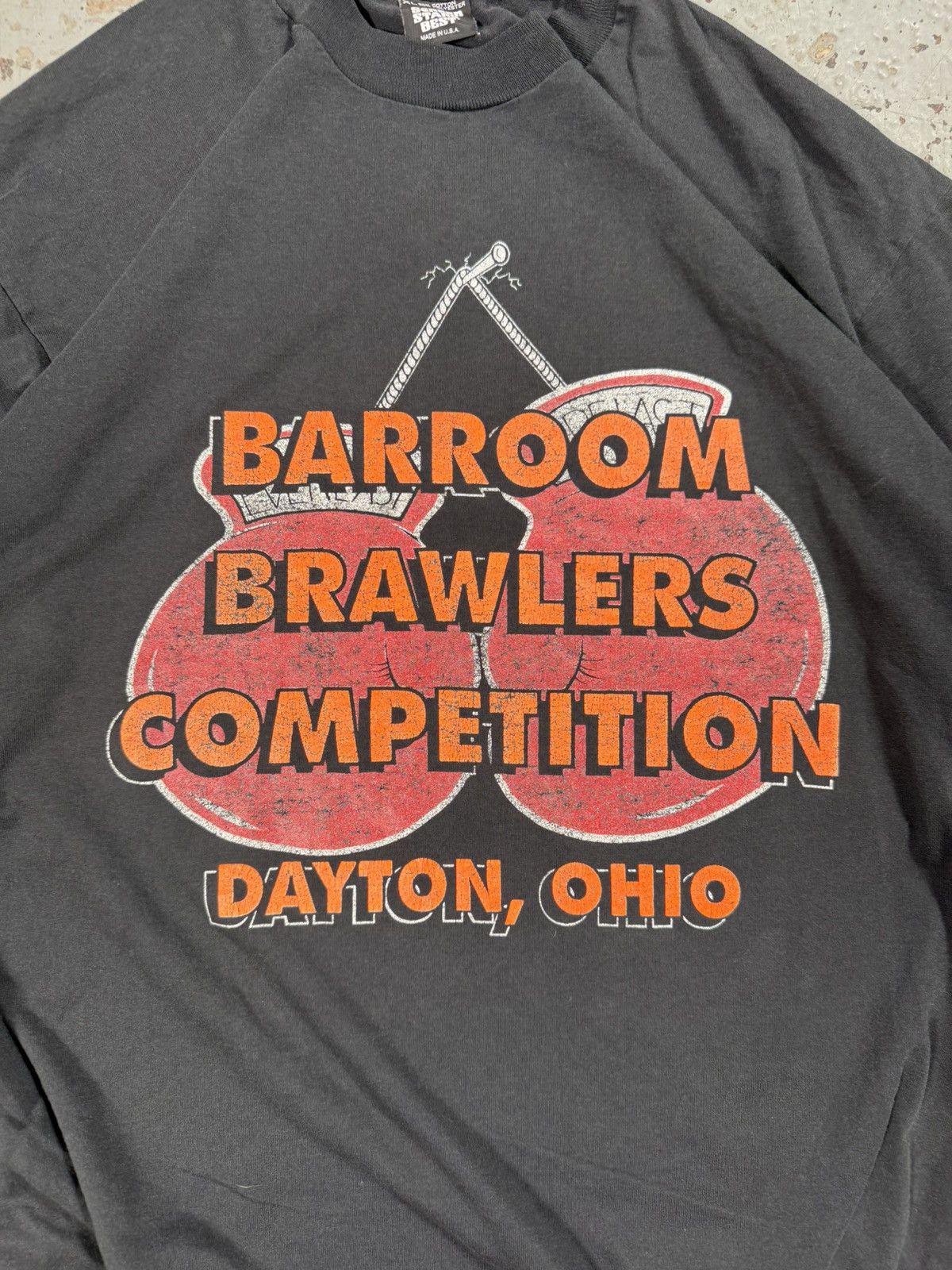 Vintage 1990s Barroom Brawlers Bar Fighting Tee
