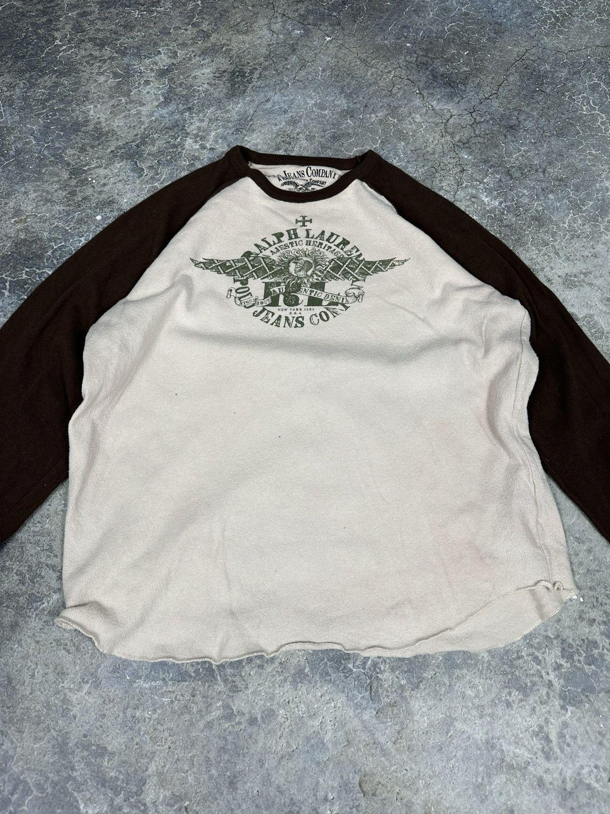 Vintage Two Tone Polo Waffle Longsleeve
