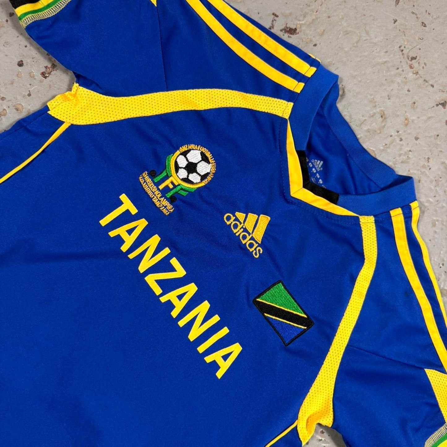 Adidas tanzania soccer jersey length
