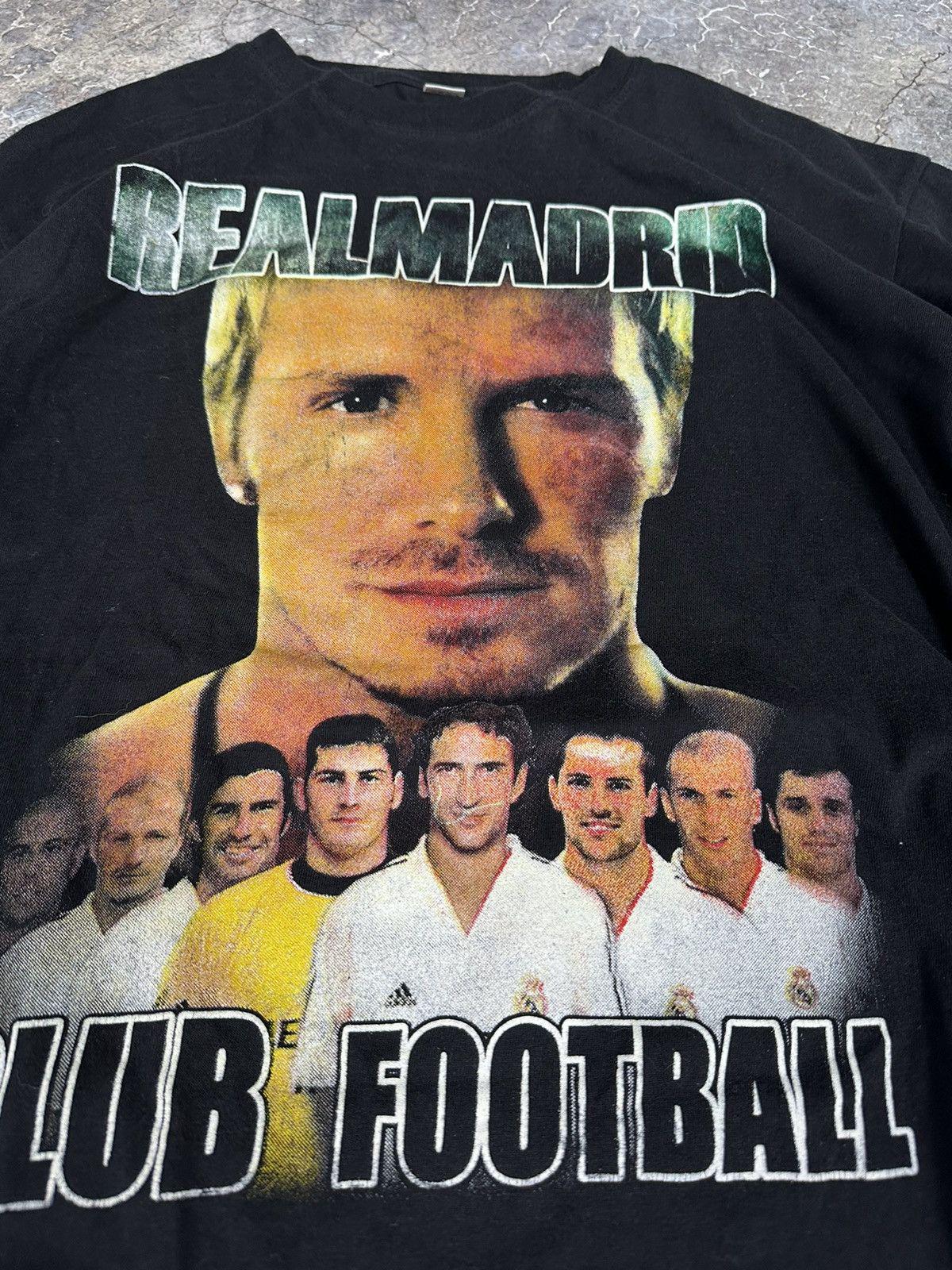 Vintage Real Madrid David Beckham Croppedtee