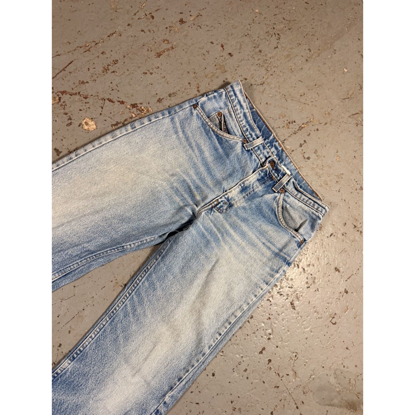 Vintage Orange Tag 70s Levis Denim Jeans
