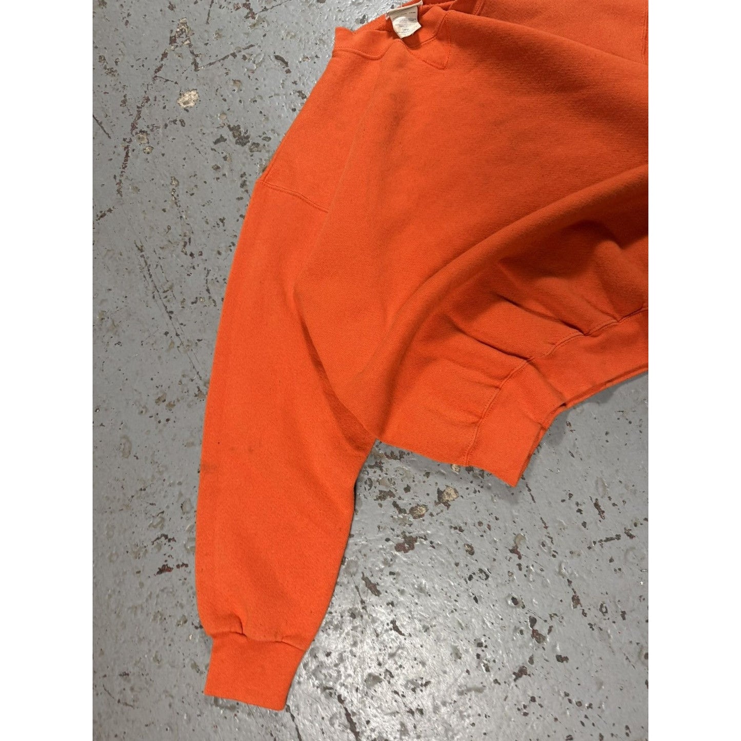 Vintage Distressed Blank Crewneck Sweater