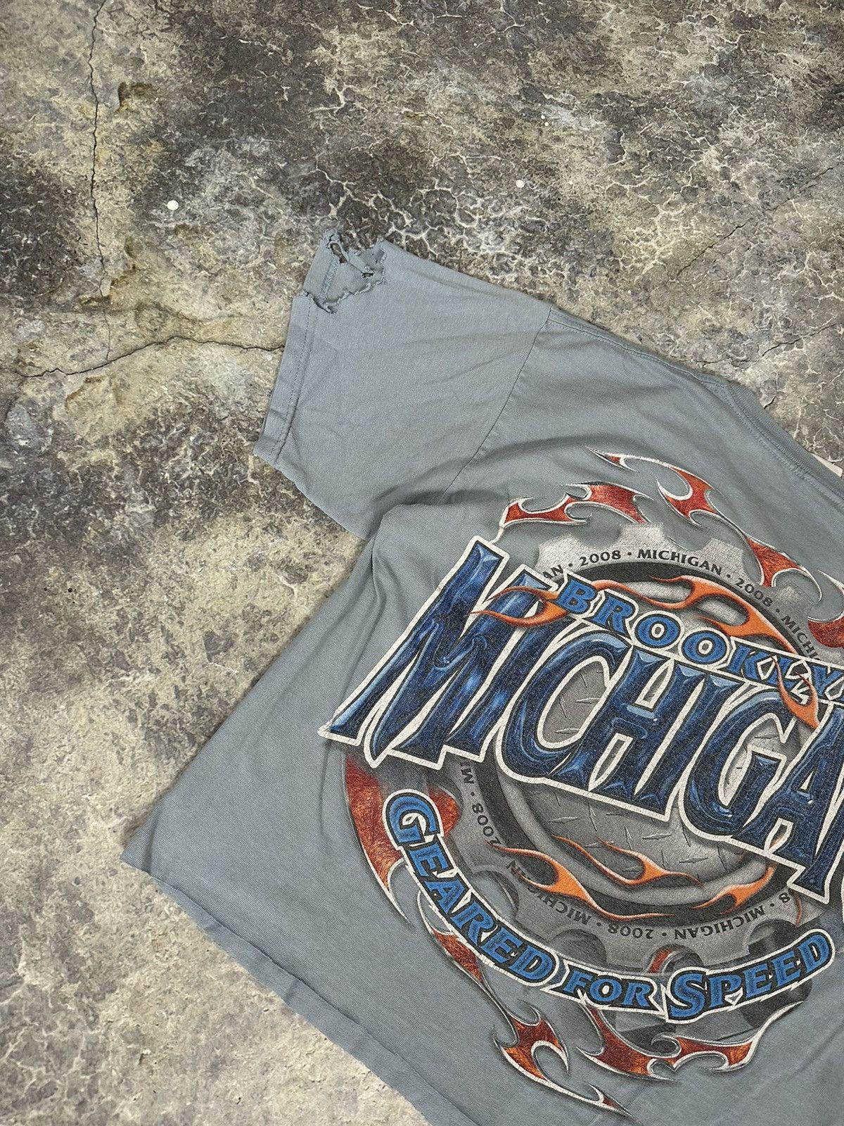Vintage Thrashed Brooklyn Bikes Flame Tee