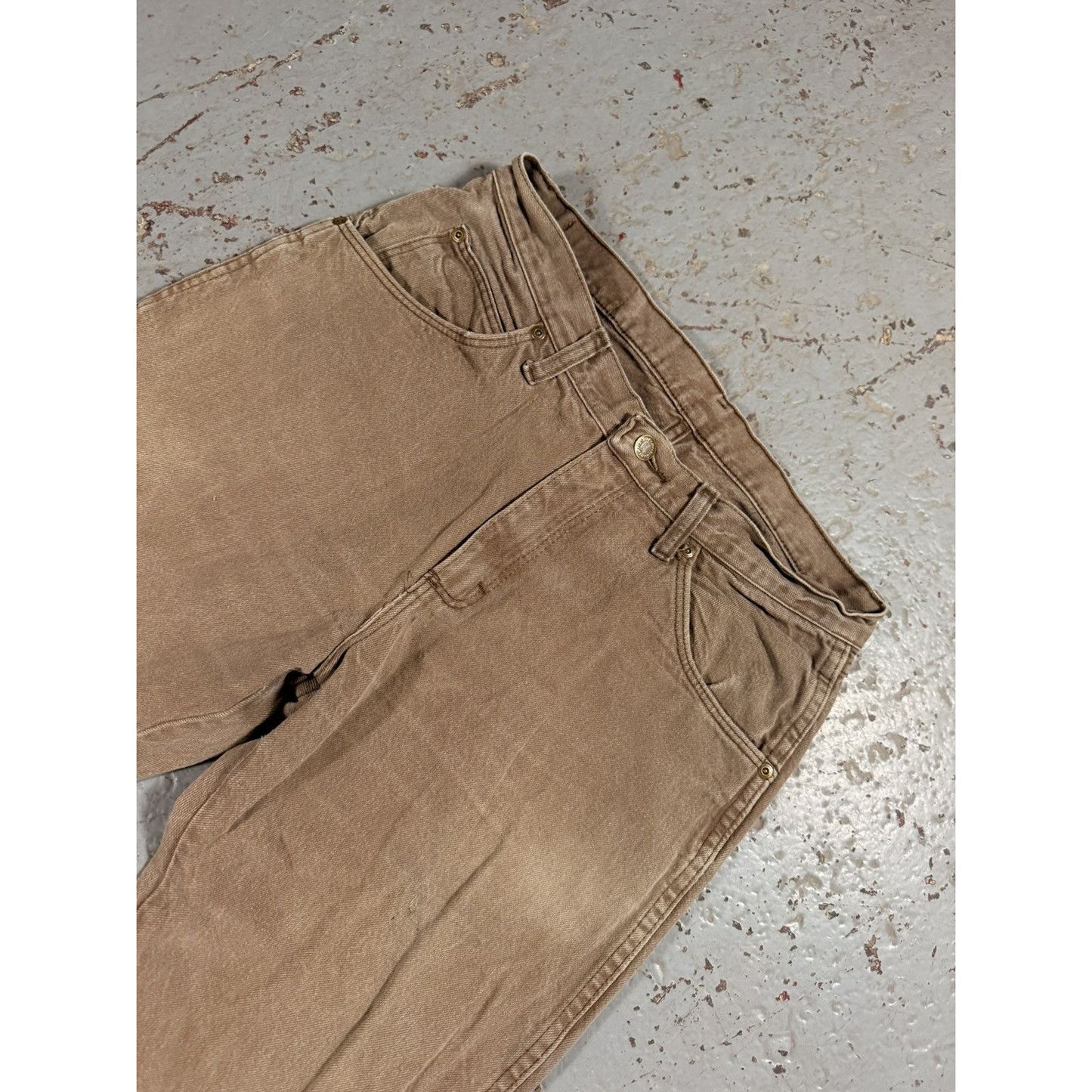 Vintage Classic Mocha Brown Wrangler Denim Pants