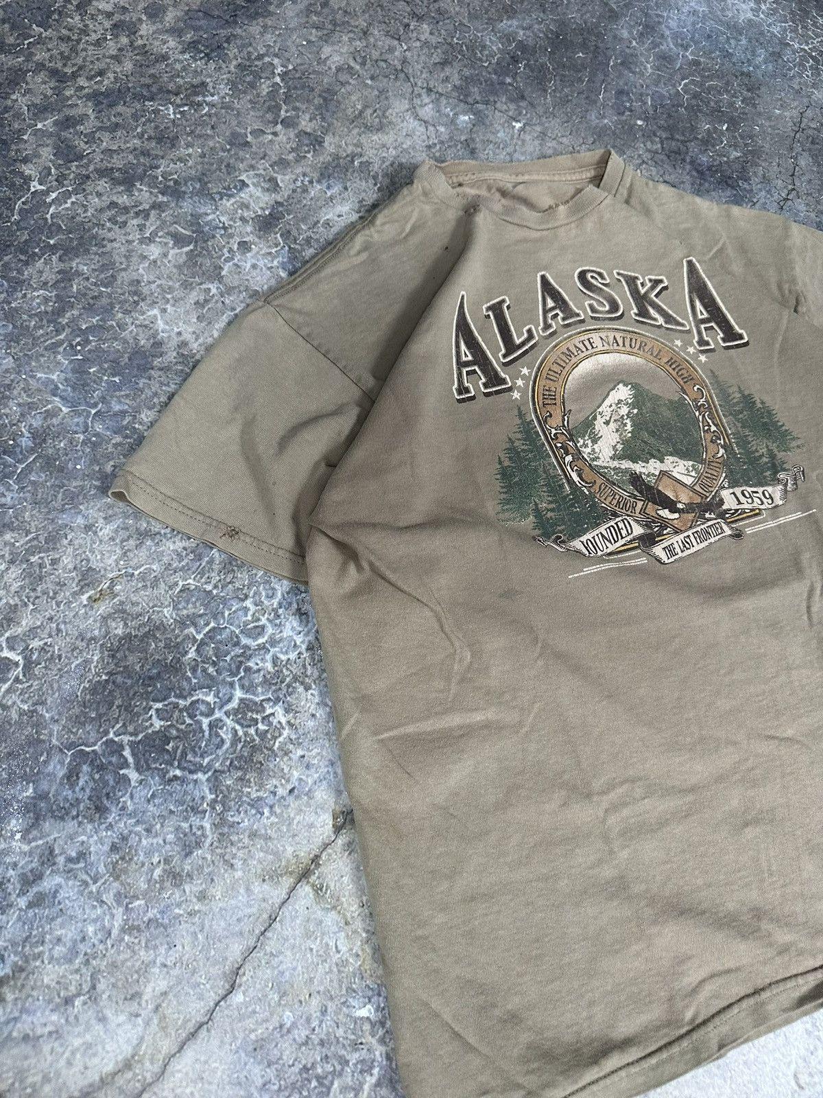 Vintage Alaska State Thrashed Tee