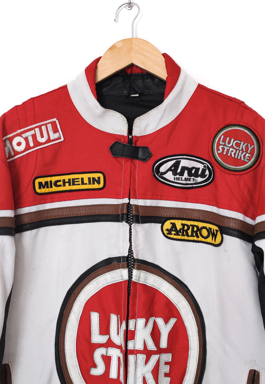 Vintage LUCKY STRIKE Racing Jacket 90s A7430