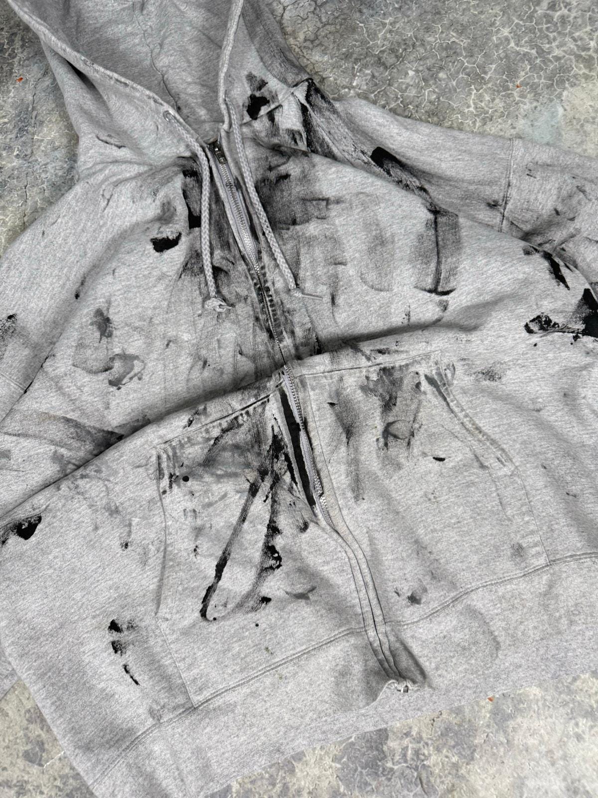 Vintage Yankees Paint Hoodie