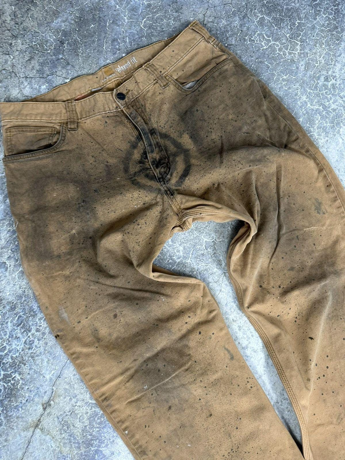 Vintage Carhartt Bullseye Thrashed Pants