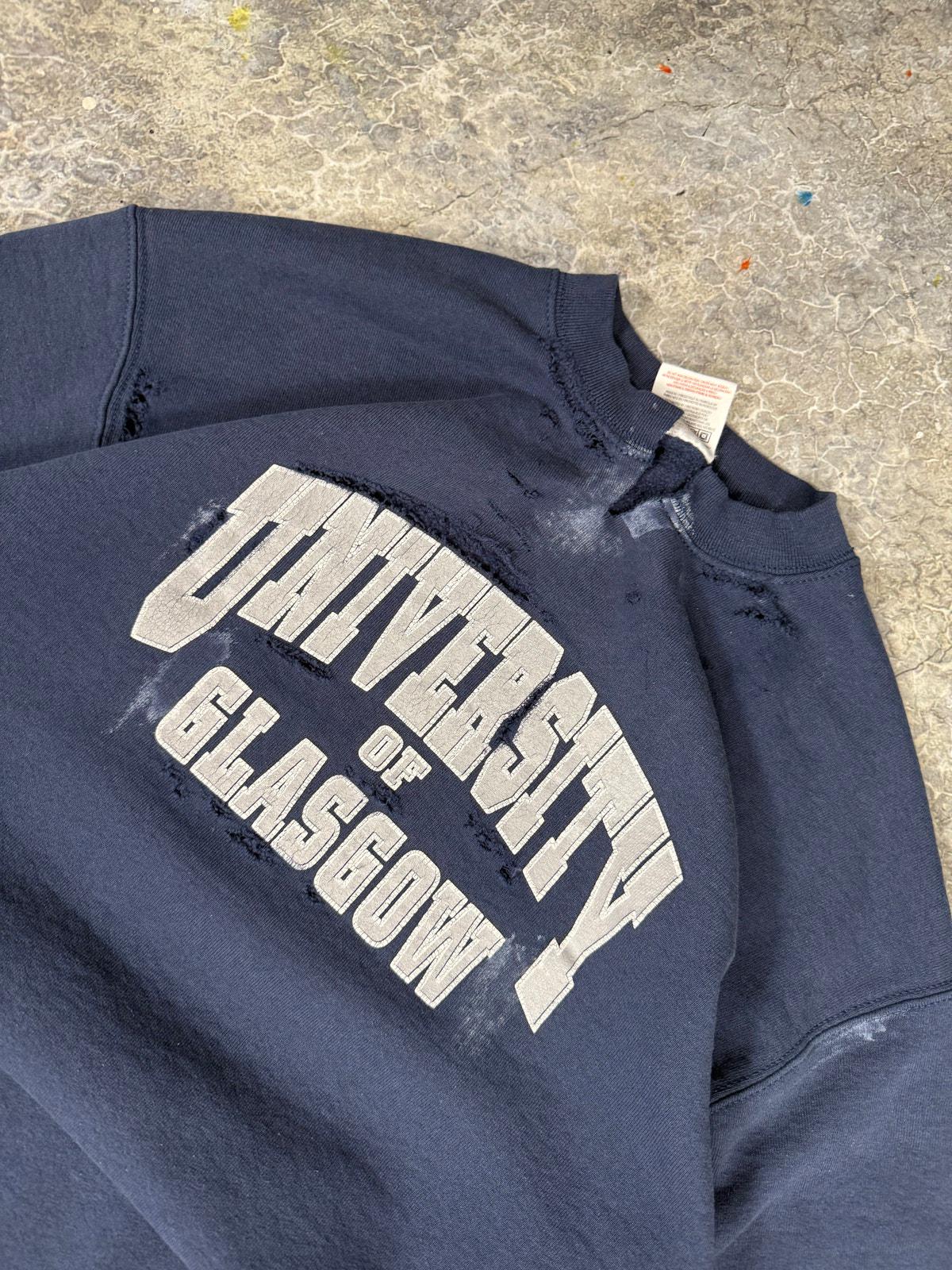Vintage Glasgow Distressed Crewneck