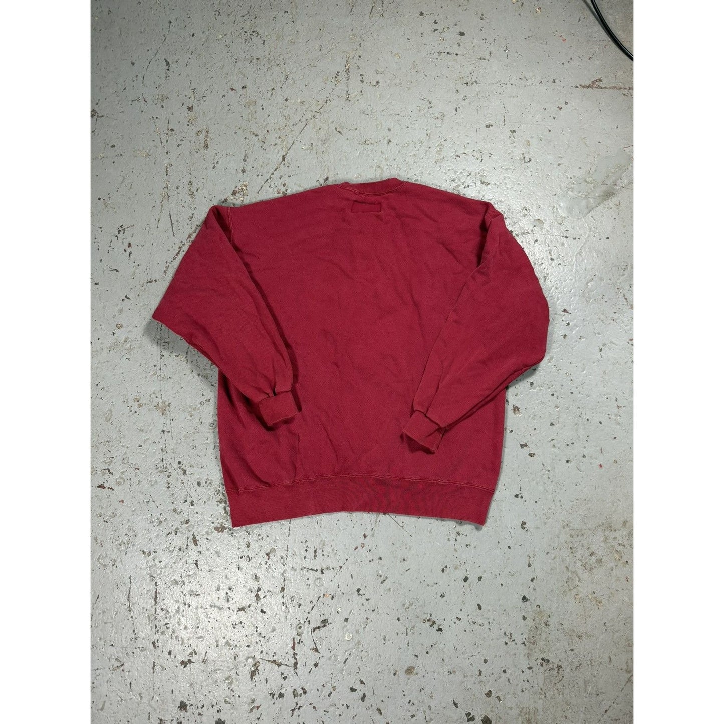 Vintage LL Bean Burgundy Blank Crewneck