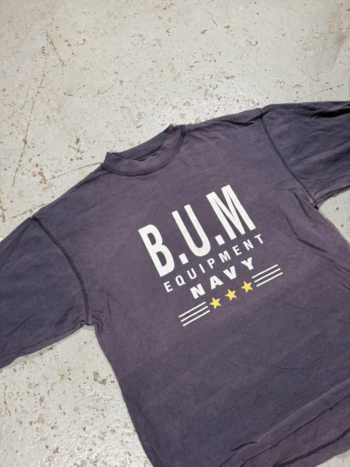 Crazy Vintage BUM Navy Longsleeve Tee