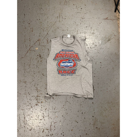 Vintage Daytona 500 Nascar Cutoff Tee 2006