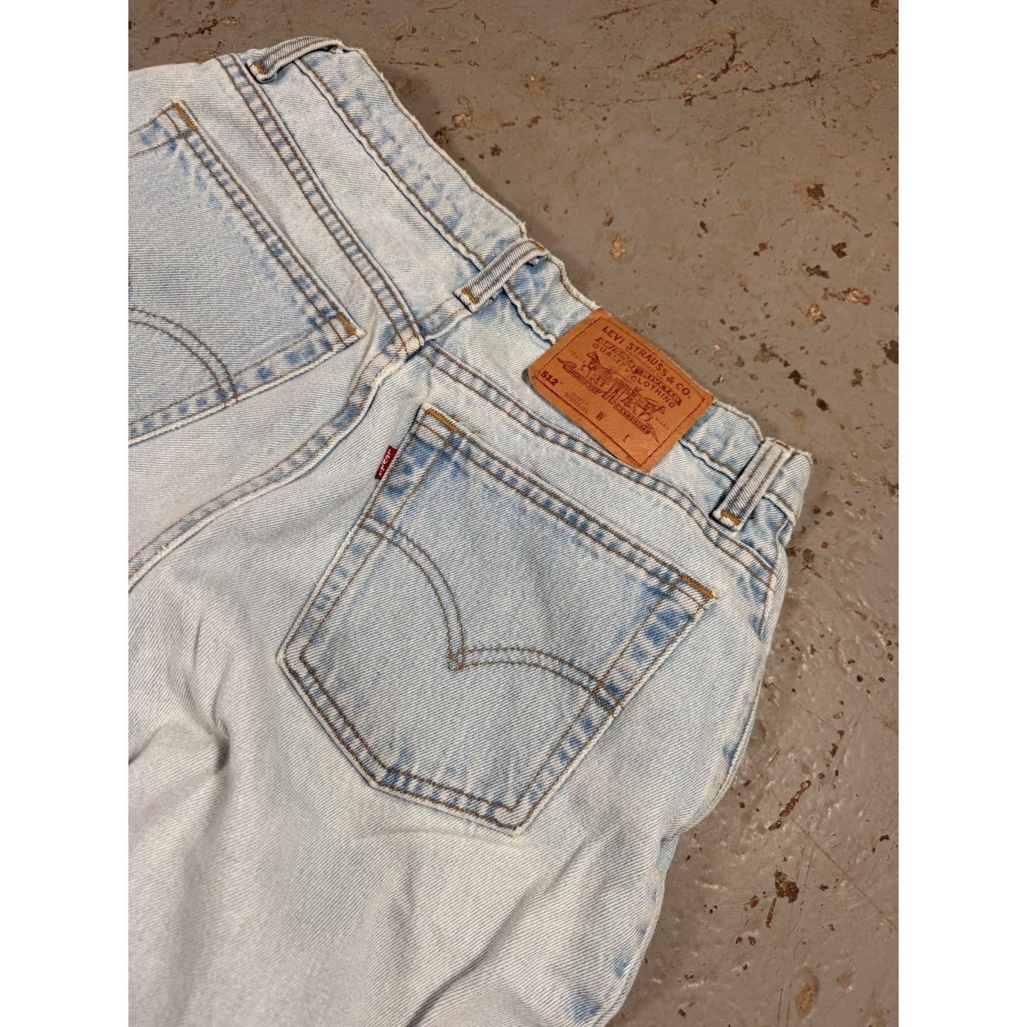 Vintage Faded 512 Levi Jeans