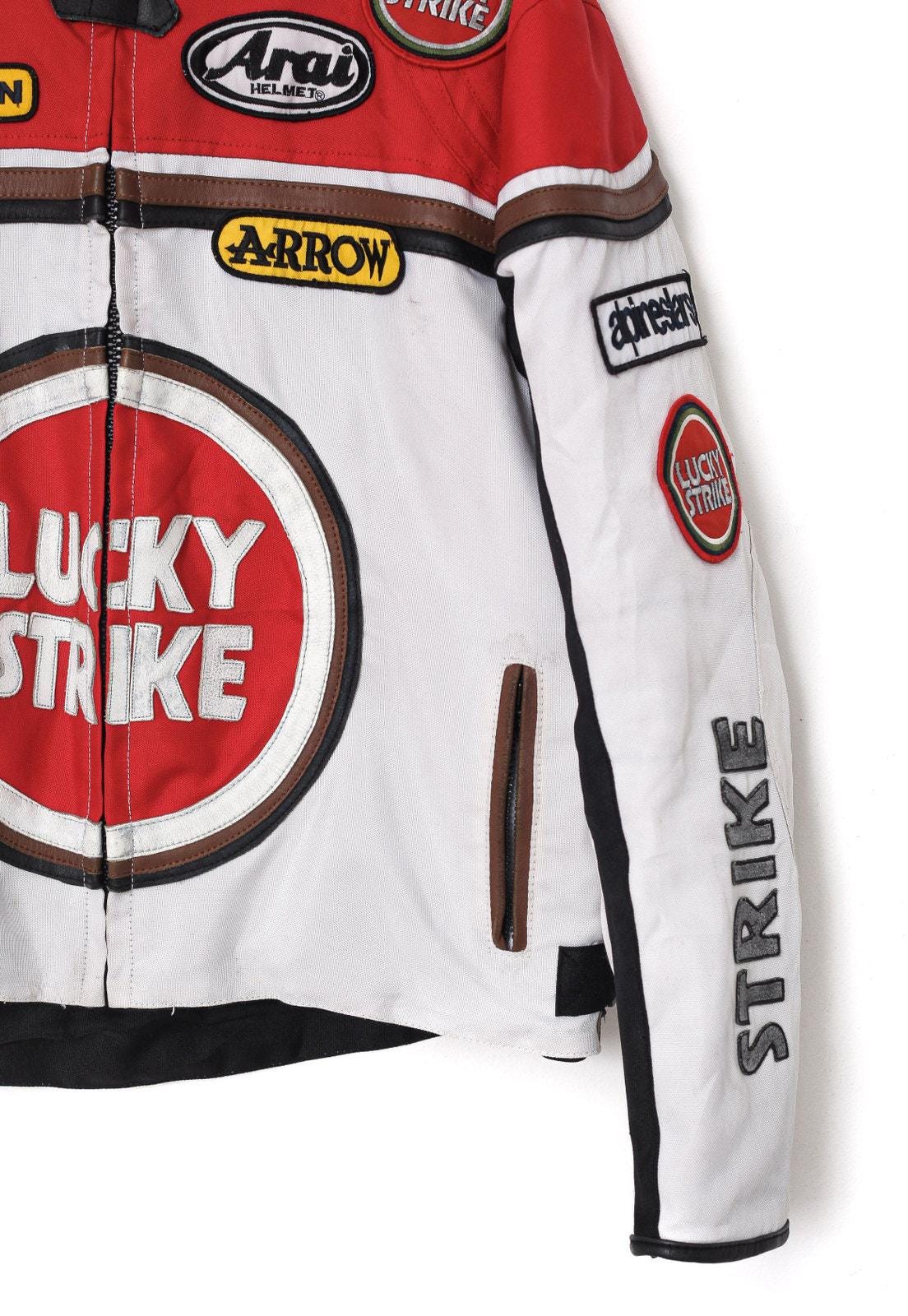 Vintage LUCKY STRIKE Racing Jacket 90s A7430