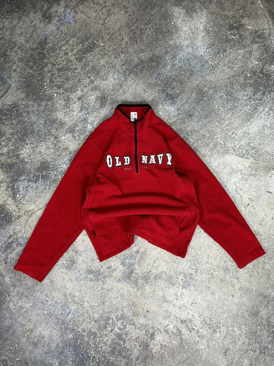 Vintage Old Navy Fleece Quarterzip pullover