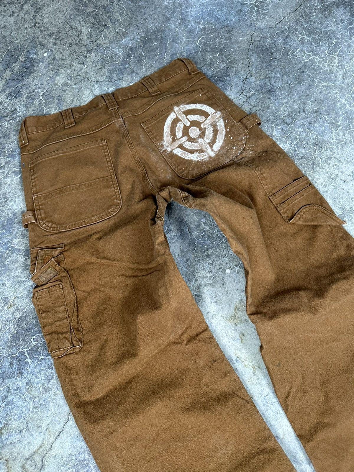 Vintage Distressed Dakota Double Knee Carpenters