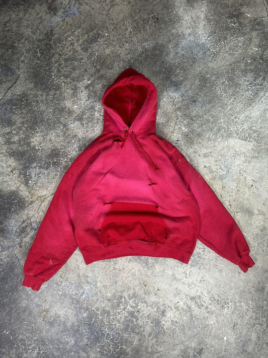 Vintage Perfectly Thrashed and faded Hoodie