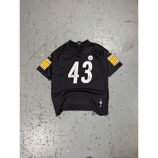 Vintage Mesh Steelers Jersey 43 Polamalu