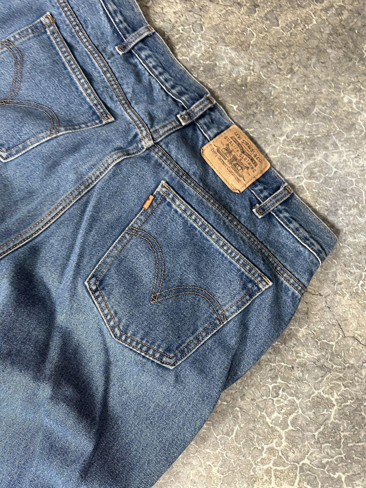 Vintage Orange Tag Levi Denim