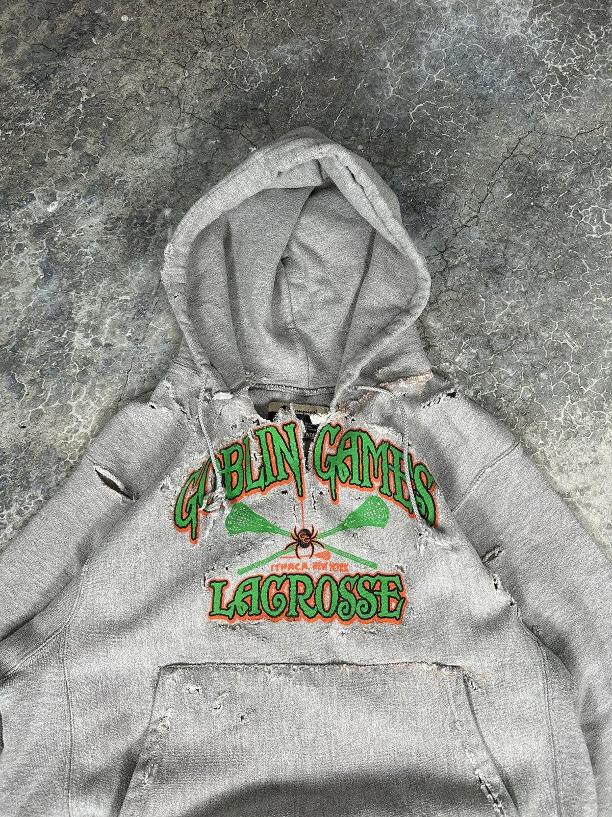 Vintage Thrashed Repaired Goblin Crewneck