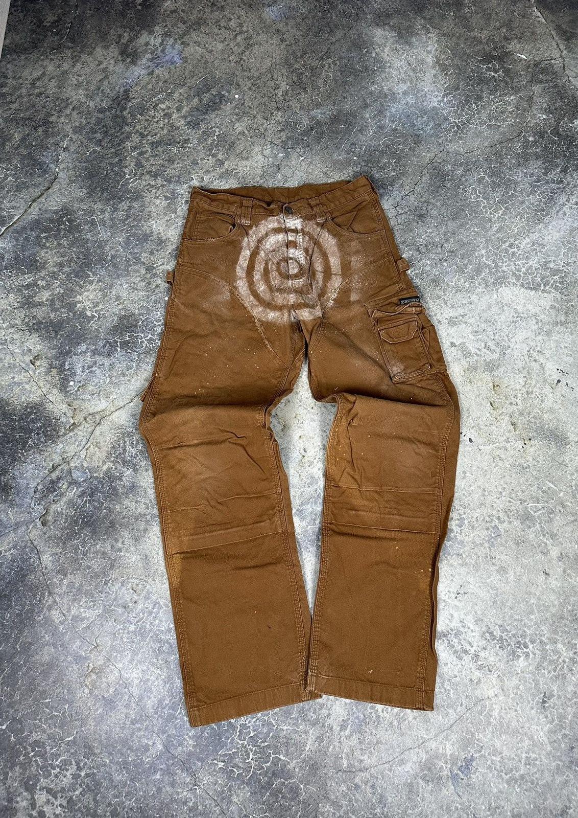 Vintage Distressed Dakota Double Knee Carpenters