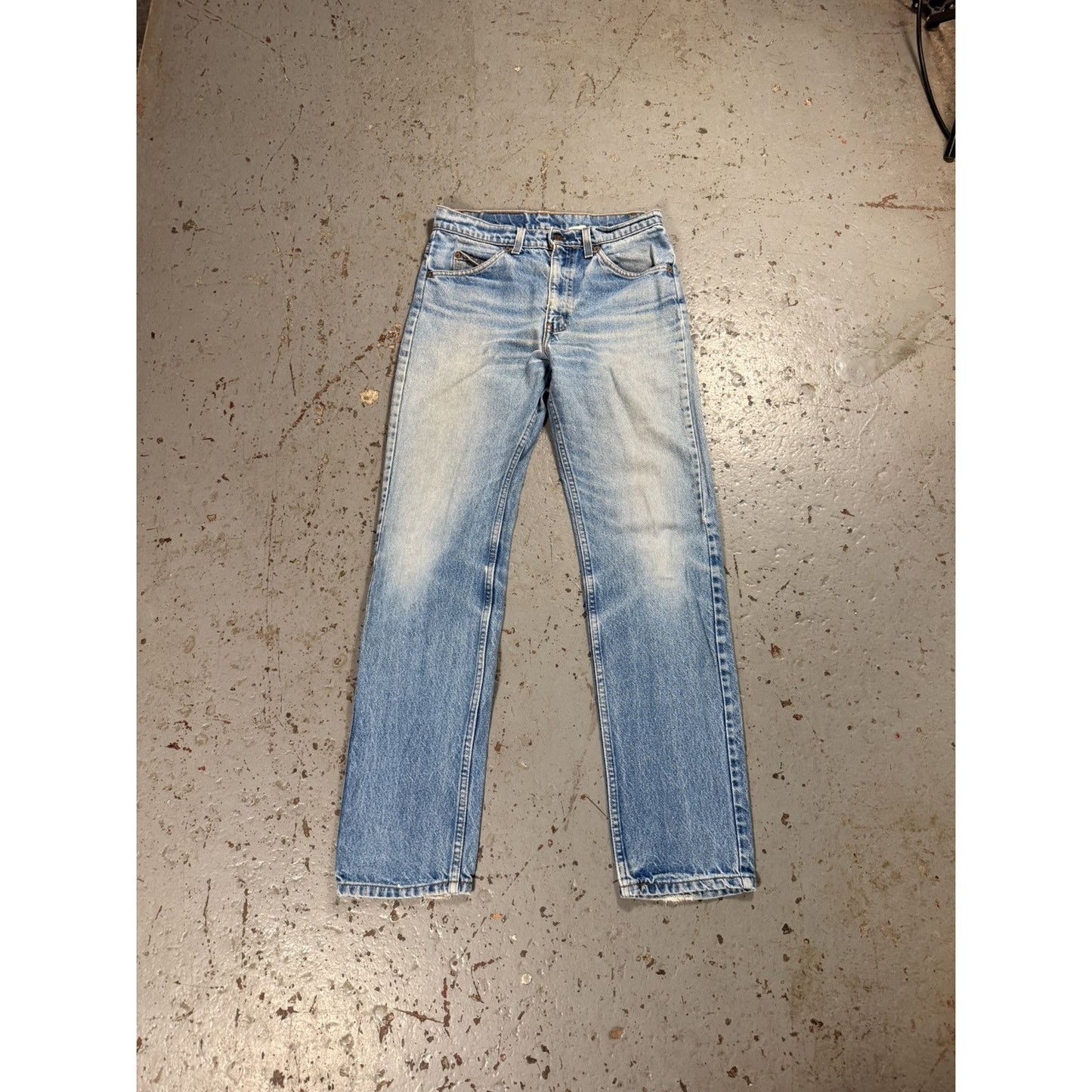 Vintage Orange Tag 70s Levis Denim Jeans