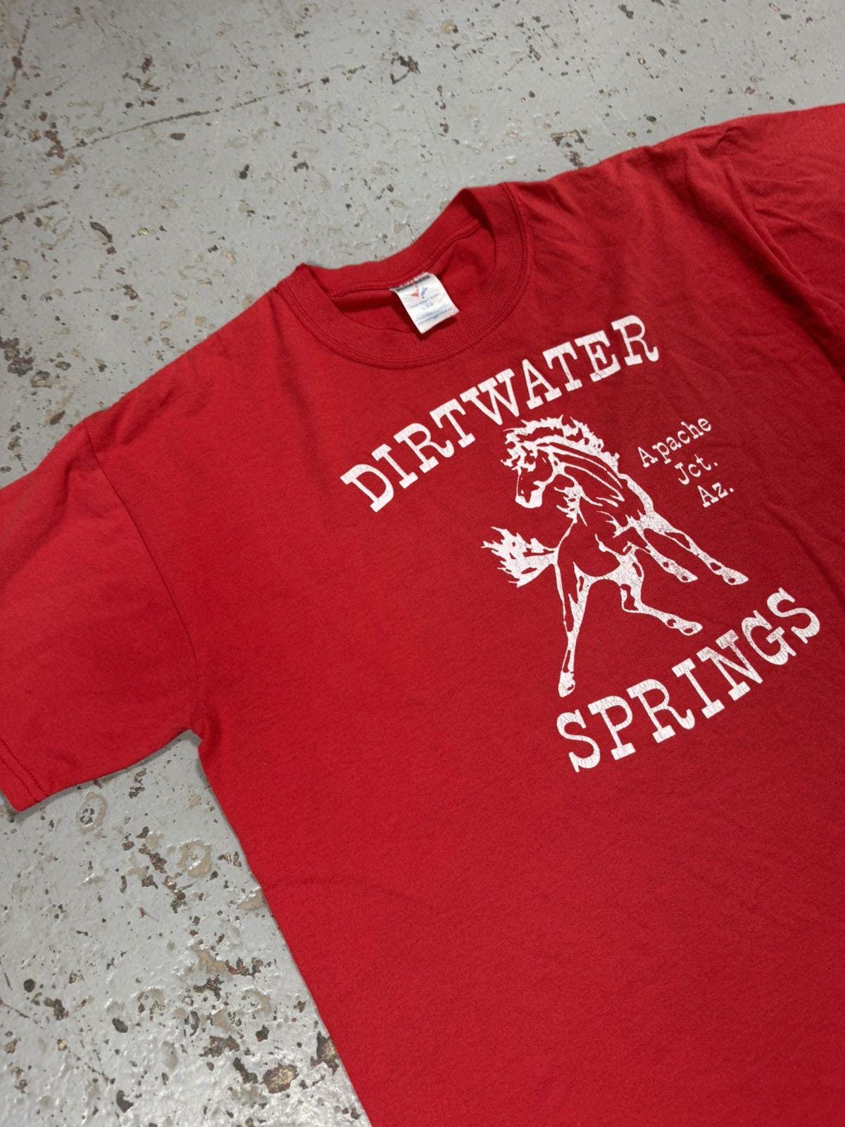 Vintage Dirt Water Springs Western Cowboy Shirt