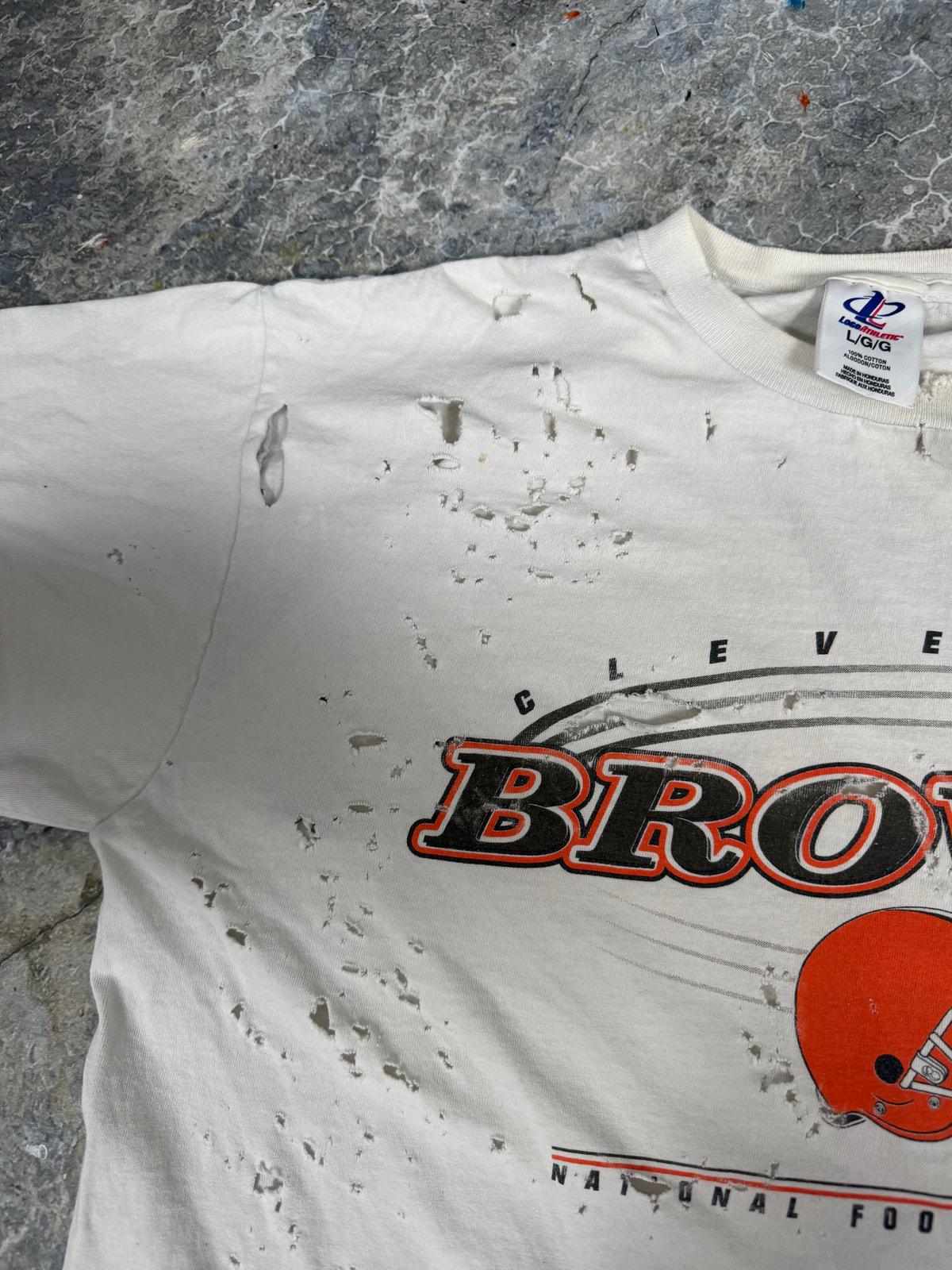 Vintage Thrashed Cleveland Browns Tee