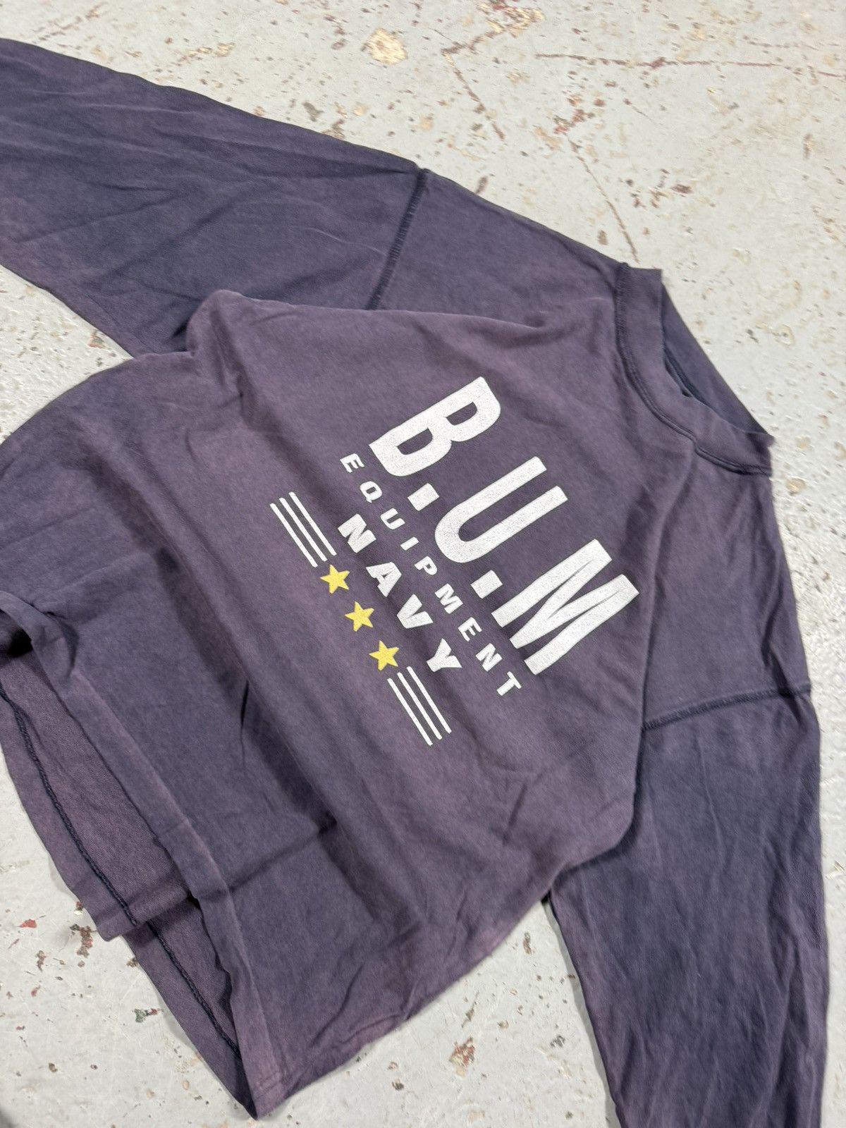 Crazy Vintage BUM Navy Longsleeve Tee