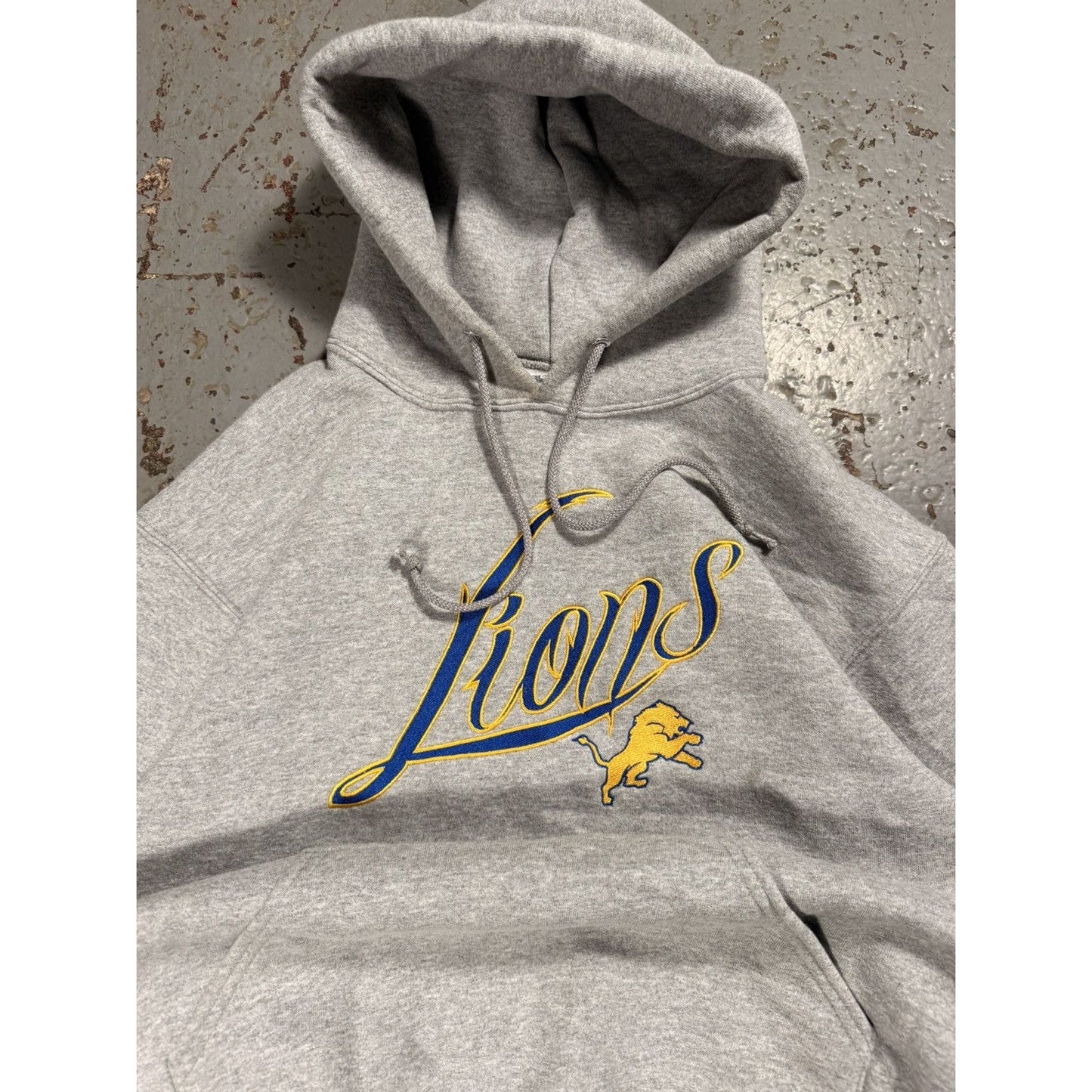 Vintage Detroit Lion Football Nfl Hoodie