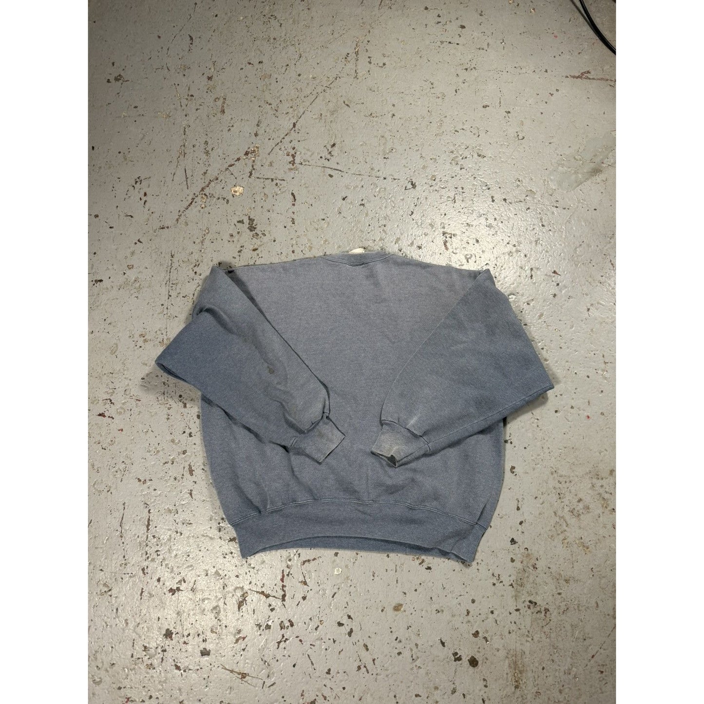 Vintage Perfectly Faded Distressed Blank Crewneck Sweater
