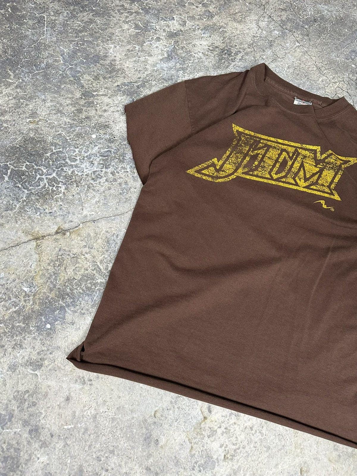 Vintage Mocha Brown Jdm Cropped Tee
