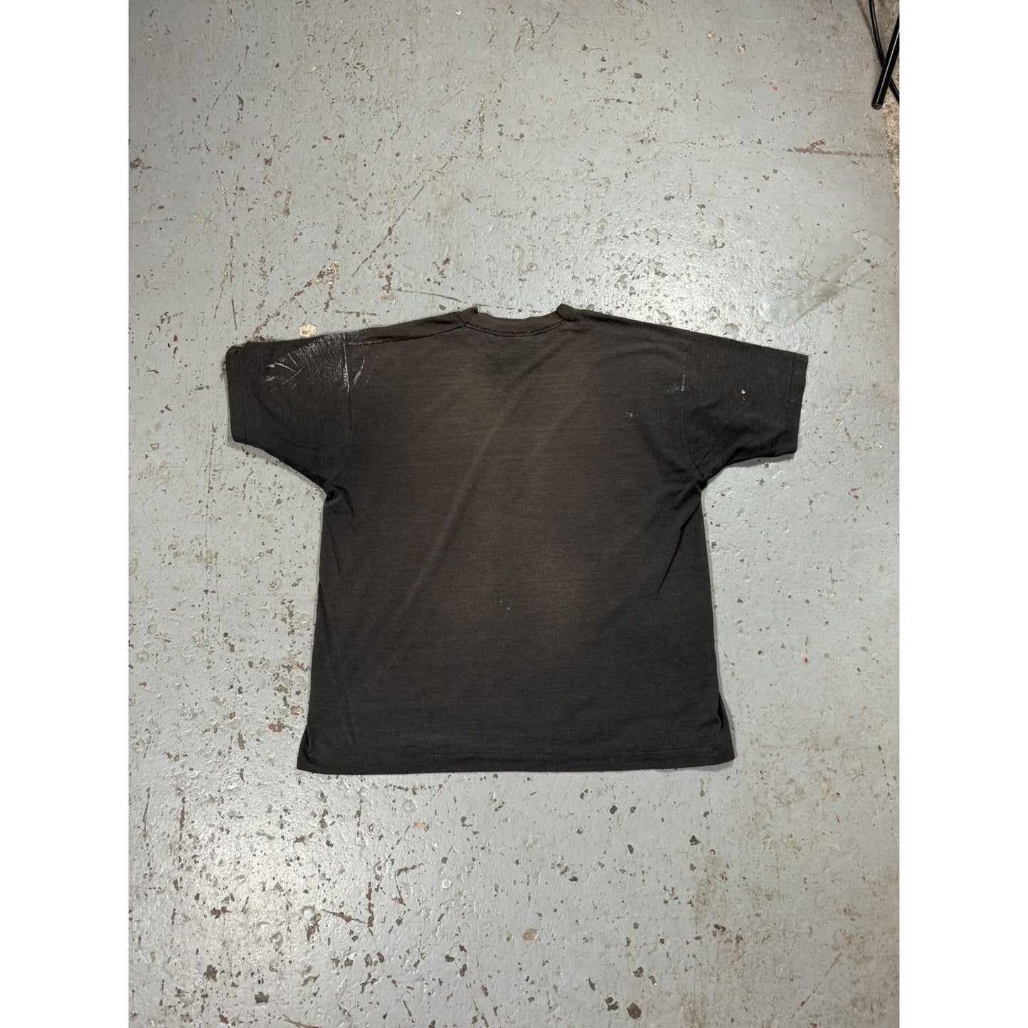 Vintage Distressed Sun Faded Labatt Ice Beer Paint Tee