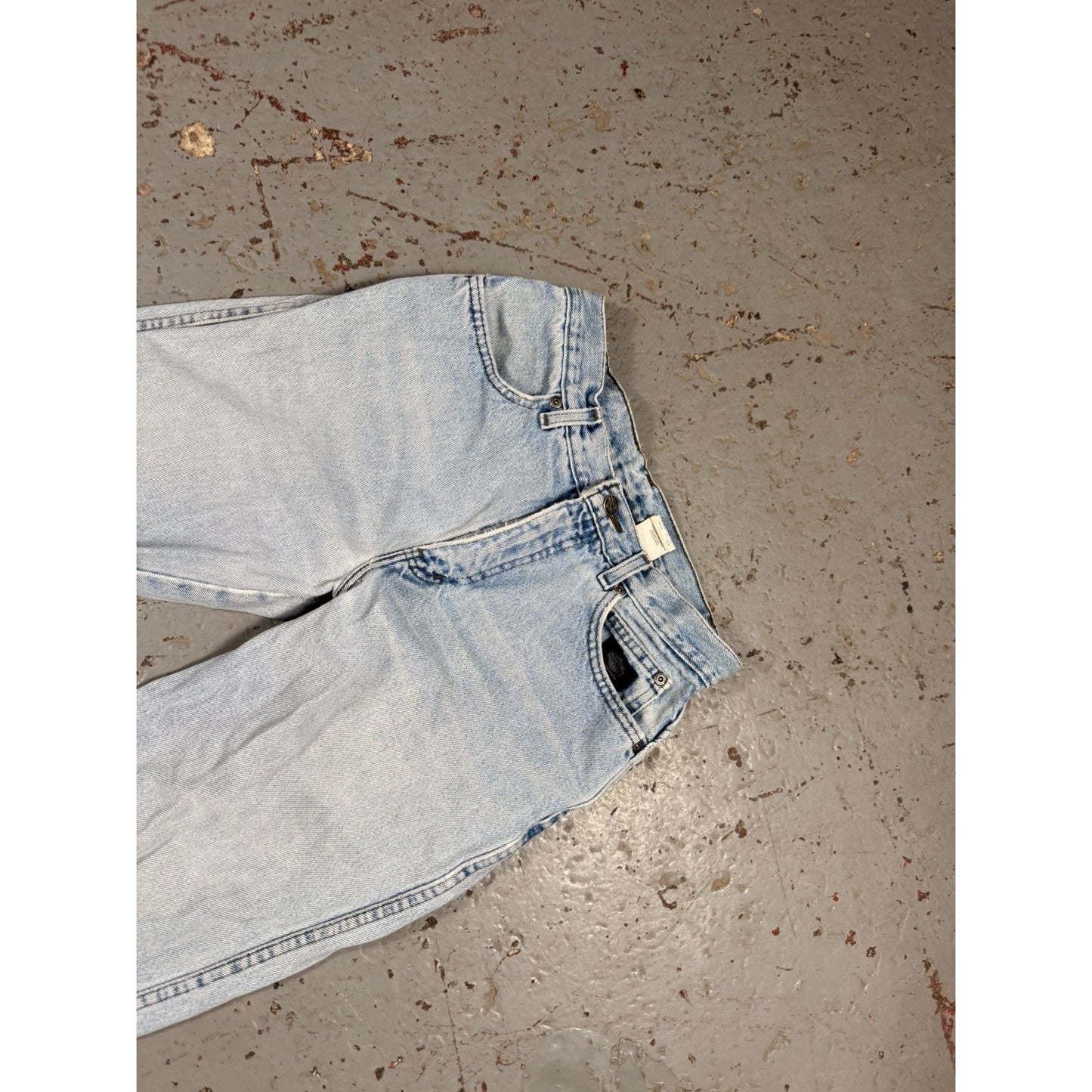Classic Harley Davidson Light Wash Denim Jeans