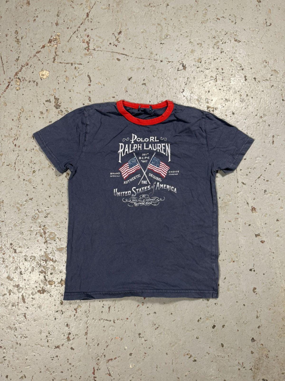 Vintage Classic Polo Baby Tee 70s Style