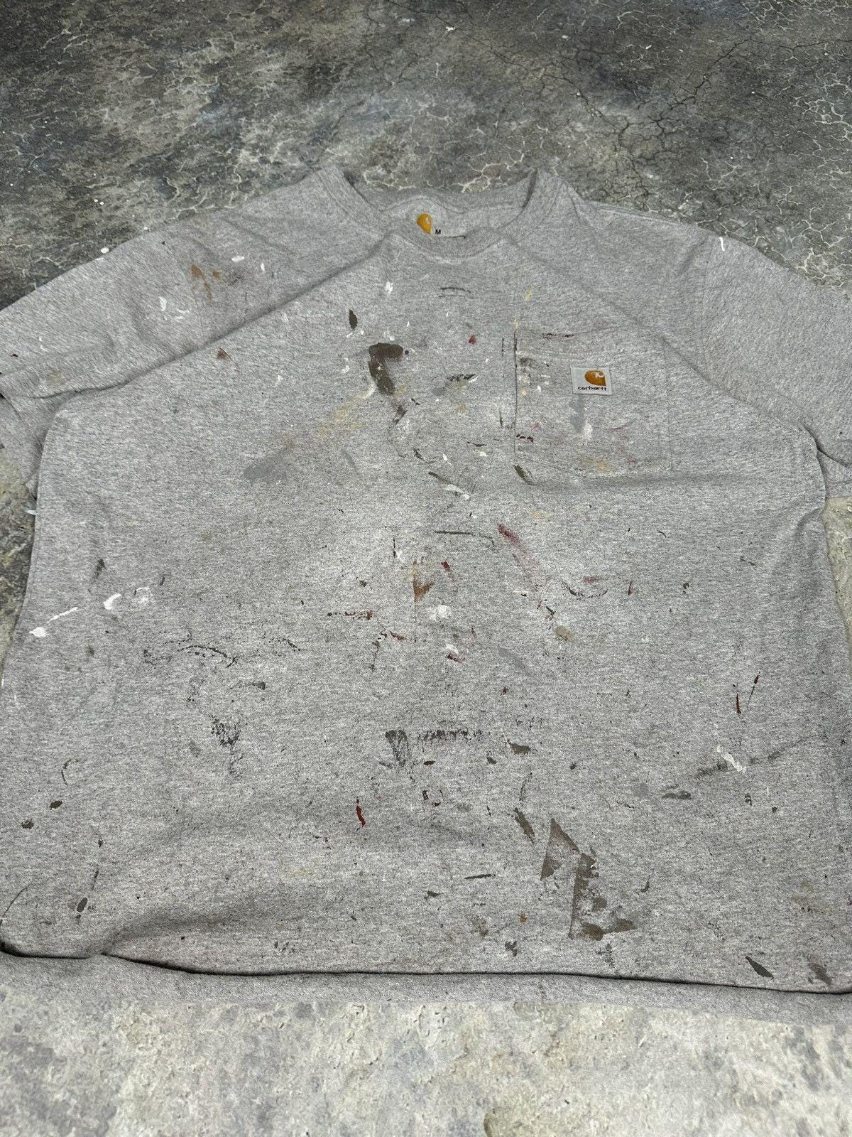 Vintage Carhartt Distressed Pocket Tee