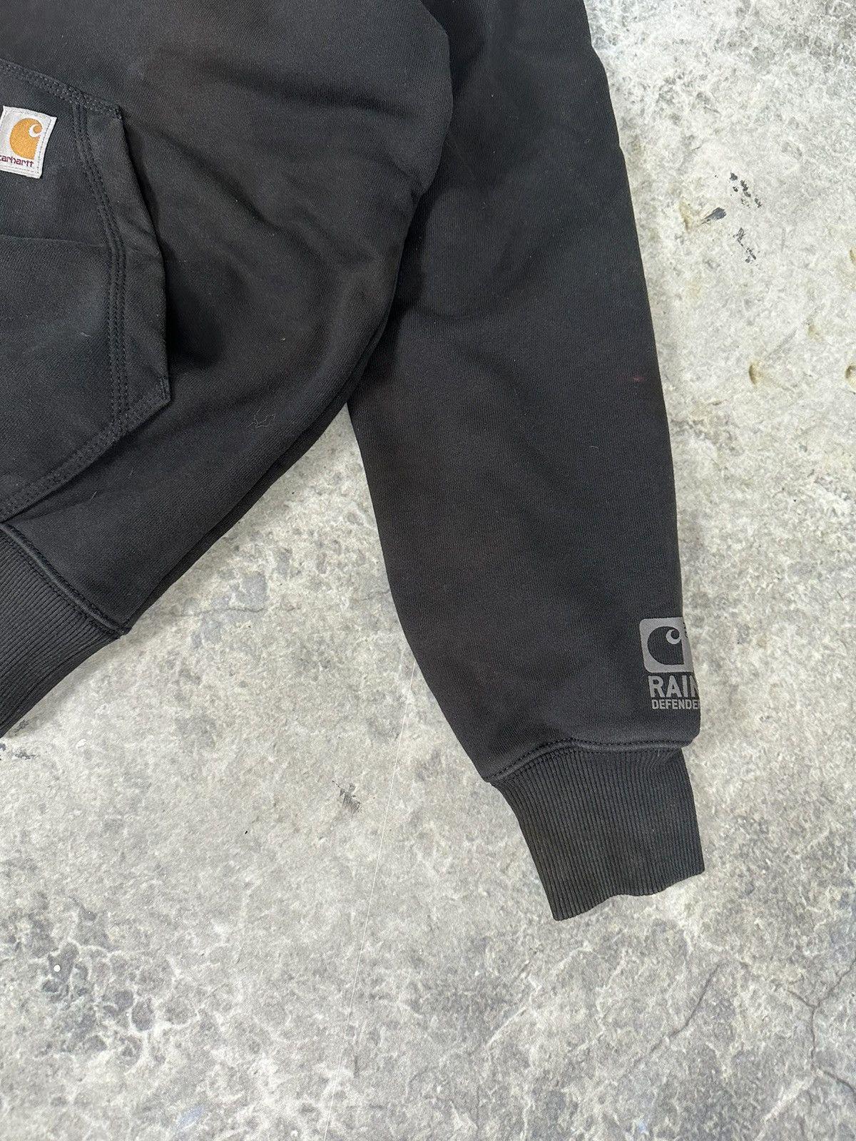 Vintage Carhartt quarter zip rain hoodie